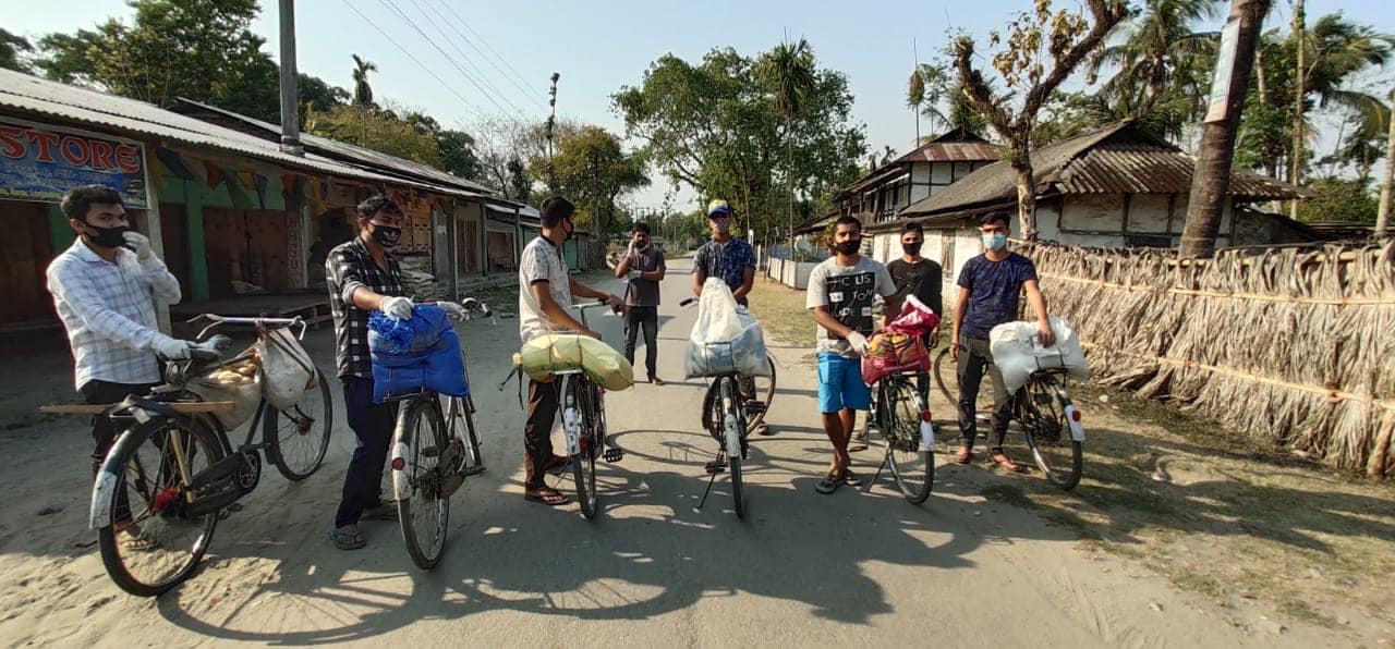 Food distribution Program during the lockdown of Covid-19